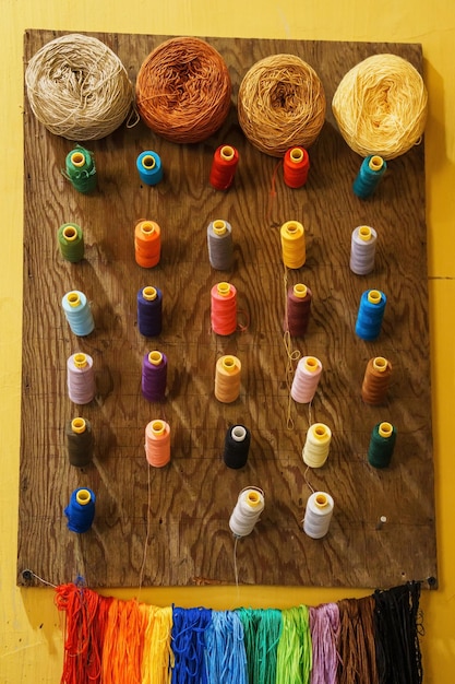 zestaw nici do haftu